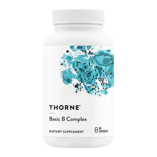 Thorne Research Basic B Komplex, 60 kapslar