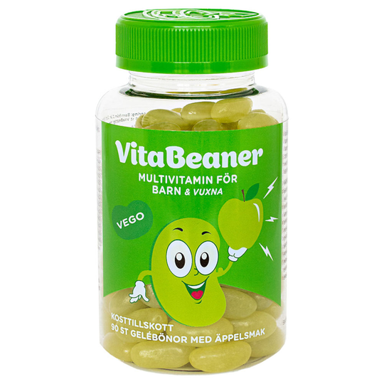 VitaBeaner Multivitamin Äpple Gelébönor 90st