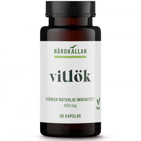 Närokällan Vitlök 90 kapslar