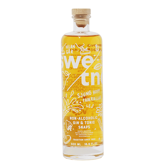 Swedish Tonic - Gin och Tonic-snaps alkoholfri 500 ml