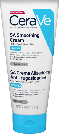 CeraVe SA Smoothing Cream Bodylotion Oparf 177ml