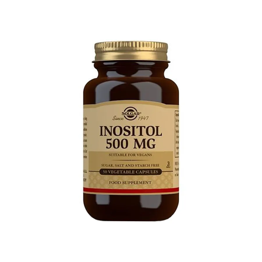 Solgar Inositol 500 mg, 50 kapslar