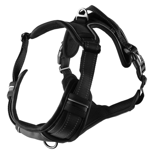 FLAMINGO Hundsele Balou svart L 60-85 cm 25mm