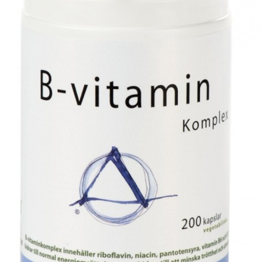 Helhetshälsa B-vitamin Komplex 200 kapslar