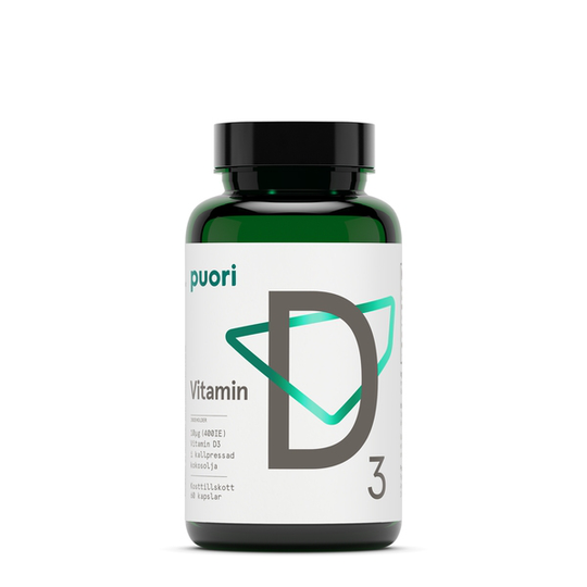 Puori D3 400 IE 60 kapslar