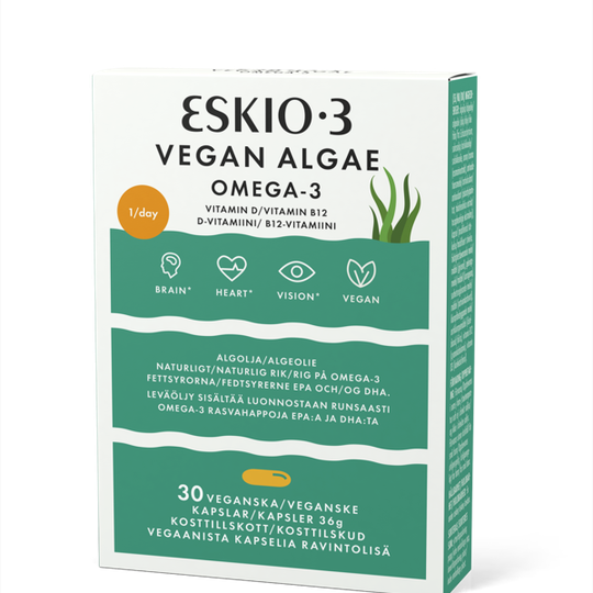 Eskio-3 Vegan Algae 30 kapslar