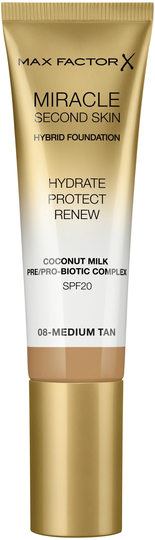 Max Factor Mir Second Skin Found 008 Medium Tan