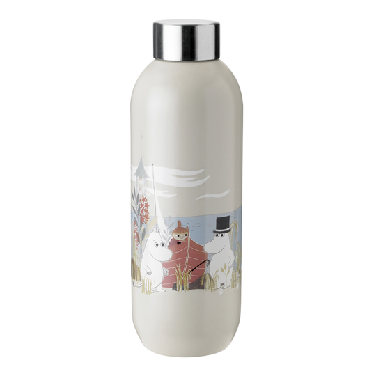 Stelton - Mumin Keep Cool Dricksflaska 75 cl Sand