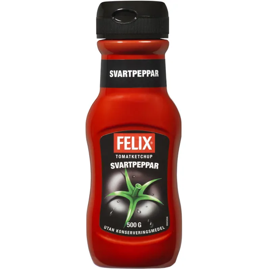 Felix Ketchup Svartpeppar
