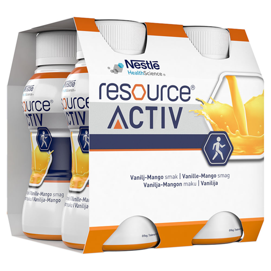 900681 Resource Activ Vanilj-Mangosmak 4x200ml