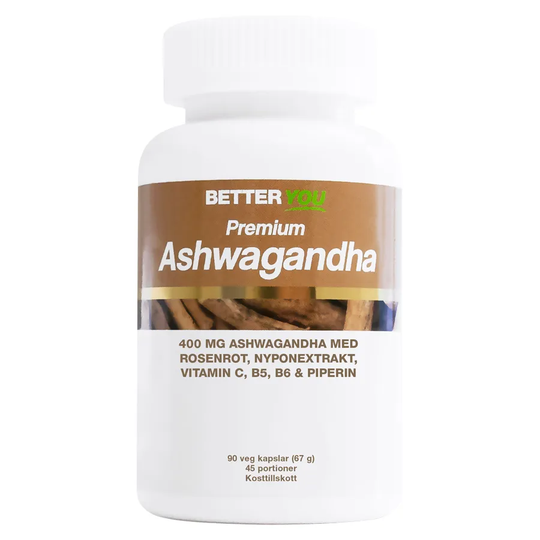 Better You Premium Ashwagandha, 90 kapslar