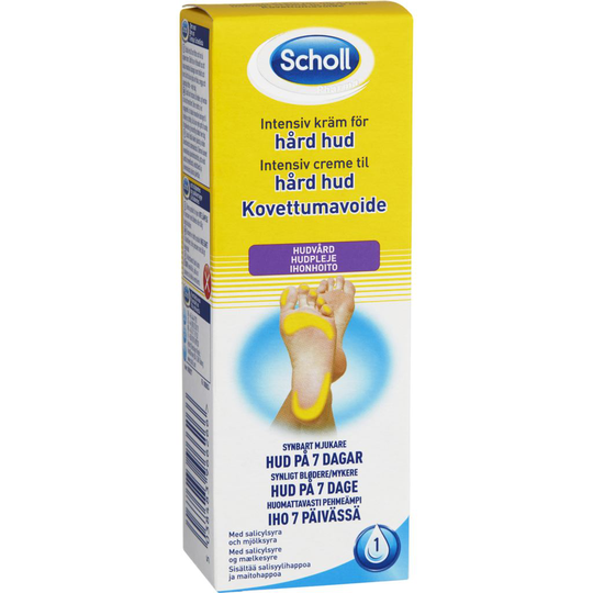 Scholl Intensiv Kräm För Hård Hud 60 ml