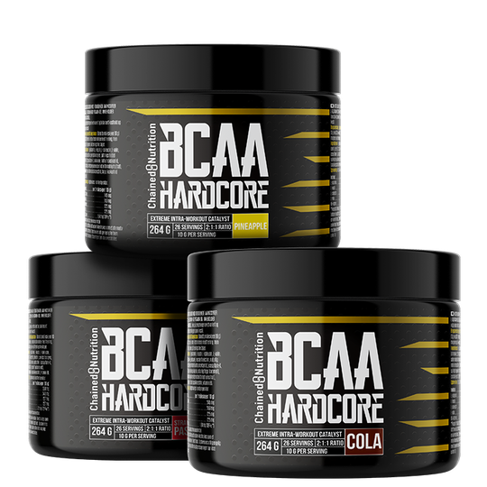 3 x BCAA Hardcore, 264g