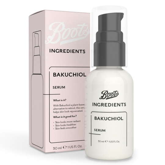 Boots Ingredients Bakuchiol Serum 30ml