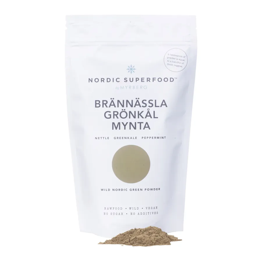 Nordic Superfood Brännässla Grönkål Mynta, 80g