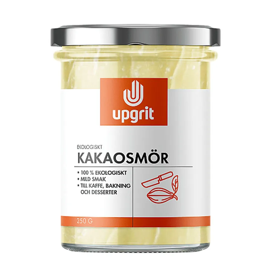 Upgrit Kakaosmör, 250g ekologisk