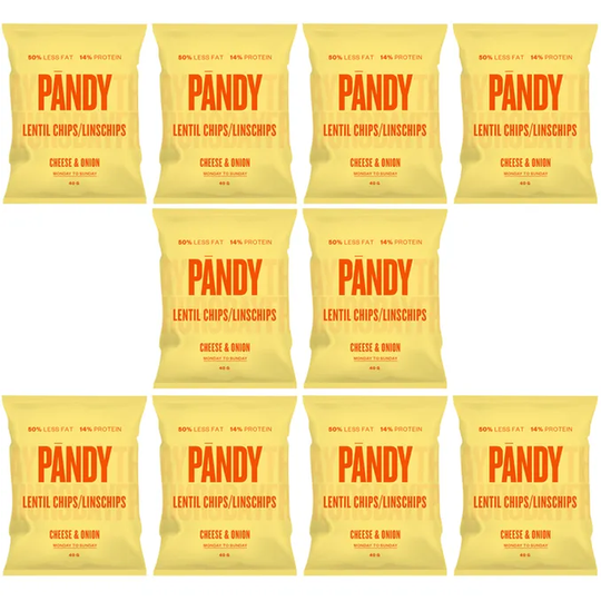 Pändy Lins Chips Ost & Lök 10-pack