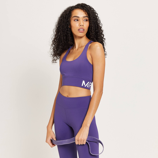 MP Women's Training Sports Bra - Blåbär/blå - XXS