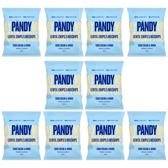 Pändy 10-pack Lins Chips Sourcream & Onion