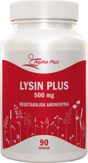 Alpha Plus Lysin Plus 500 mg 90 kapslar