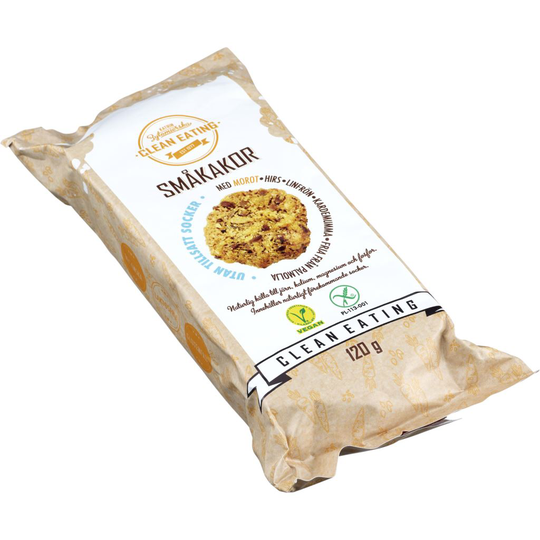 Clean Eating Småkakor Morot 120 g
