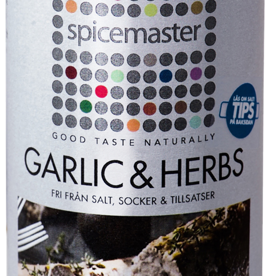 Spicemaster Garlic & Herbs gillkrydda 110 g