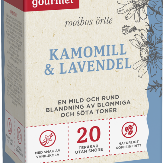 Khoisan Gourmet Rooiboste Örtte Kamomill och Lavendel 50 g
