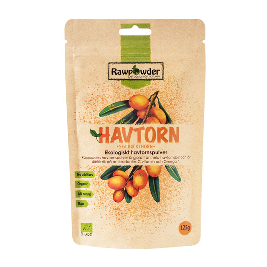 Rawpowder Havtorn Pulver 125 g