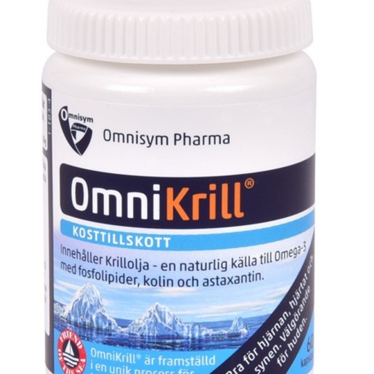 Omnisym Pharma OmniKrill 60 kapslar
