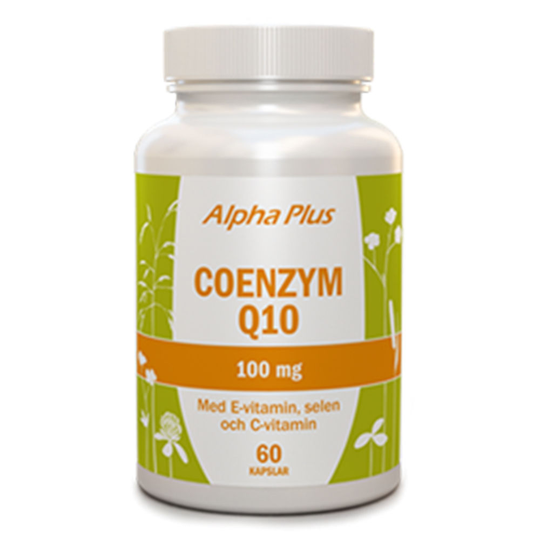 Alpha Plus Coenzym Q10 100 mg 60 kapslar