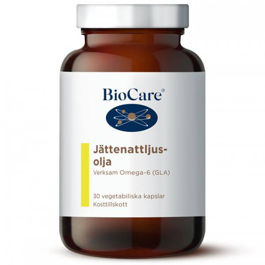BioCare Jättenattljusolja 30 kapslar
