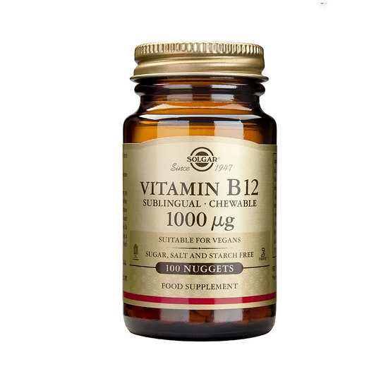 Solgar Vitamin B12 1000mcg, 100 tabletter