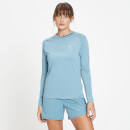 MP Women's Run Life Training Long Sleeve T-Shirt för kvinnor - Blå/Vit - M