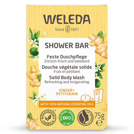 Weleda Shower Bar Ginger 75 g