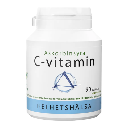 Helhetshälsa C-vitamin Askorbinsyra 600mg, 90 kapslar