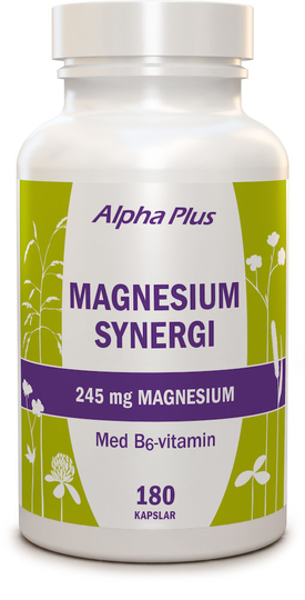 Alpha Plus Magnesium Synergi 180 kapslar