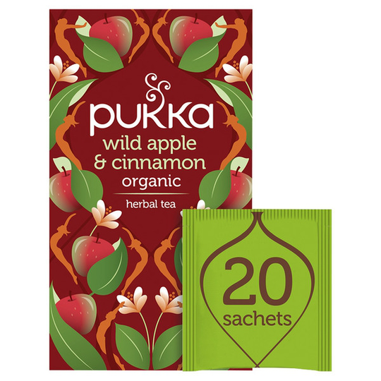 Pukka Wild Apple & Cinnamon 20 tepåsar