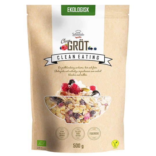Clean Eating Clean Gröt EKO 500 g