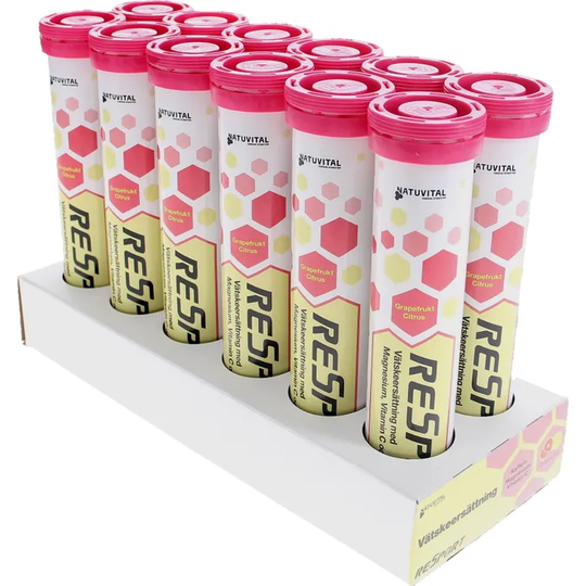 Natuvital Vätskeersättning Grapefruit/Citron 12-pack