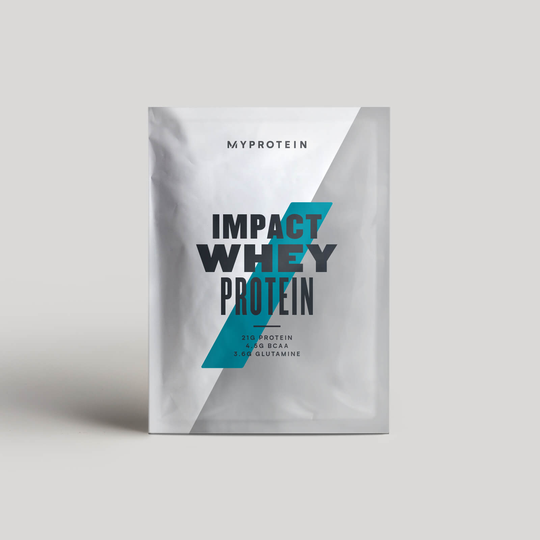 Vassleprotein - Impact Whey Protein (Smakprov) - 25g - Natural Banana - New and Improved