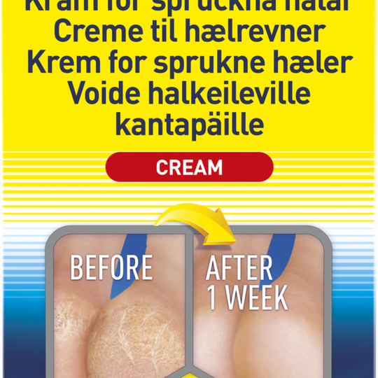 Scholl Kräm för Spruckna hälar K+ 120 ml