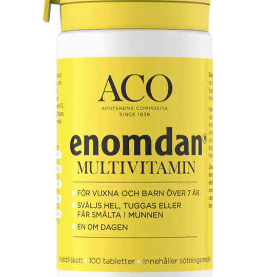 ACO Enomdan 100 tuggtabletter