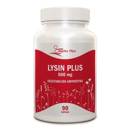 Alpha Plus Lysin Plus 500 mg 90 kapslar