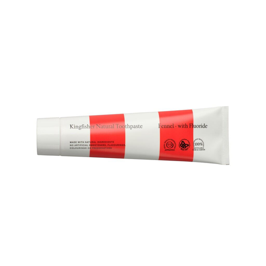 Kingfisher Fennel Tandkräm Med Fluor 100 ml