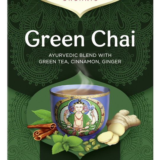 YogiTea Green Chai KRAV 17 tepåsar