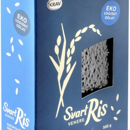 Saltå Kvarn Svart ris 500 g