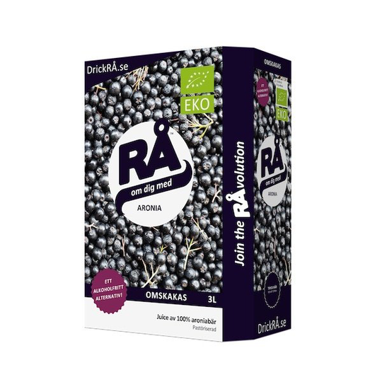 RÅ Aronia Bag-in-Box Ekologisk 300 cl