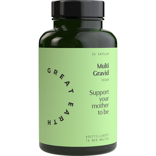 Great Earth Multi Gravid 60 kapslar