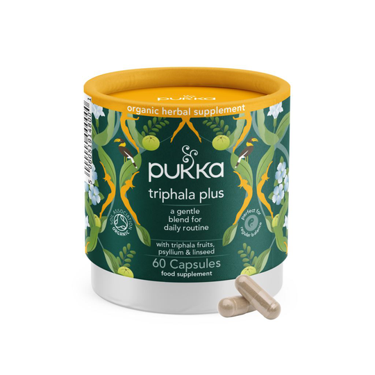 Pukka Herbs Triphala Plus 60 kapslar