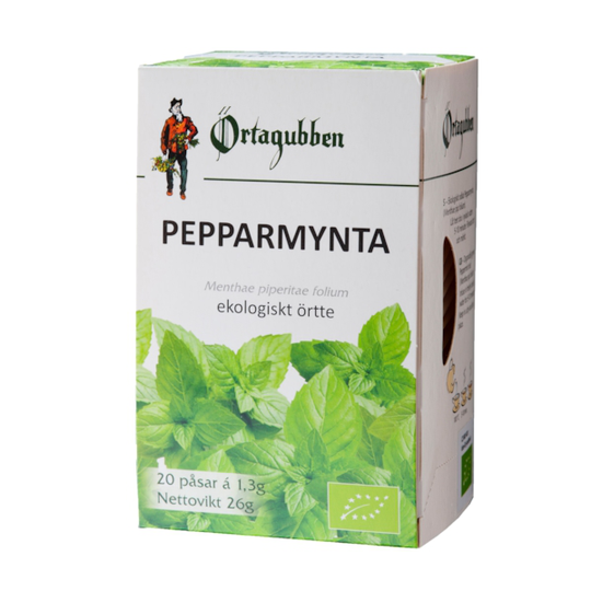 Örtagubbens Pepparmynta blad Te-påsar 20 x 1,3g